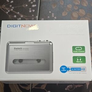 Bluetooth Cassette Player - Silver